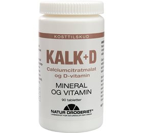 Styrk Dine Knogler med Nd Calcium & D Vitamin – 90 Tabletter