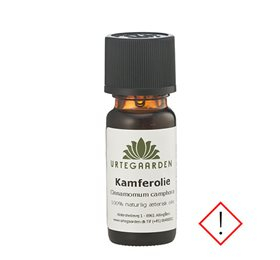 Urtegaarden Kamferolie Æterisk 10 ml - Aromaterapi & Saunagus