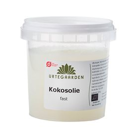 Urtegaarden Kokosolie 100g – Naturlig skønhed til madlavning