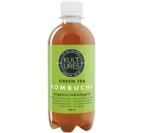 Økologisk Kombucha Grøn Te 400 Ml – Sundhed & Velvære
