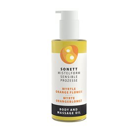 Sonett Kropsmassageolie med Myrte & Appelsinblomst - 145ml