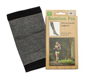 Selvvarmende Bamboo Lægbind til Naturlig Lindring - Black Friday!