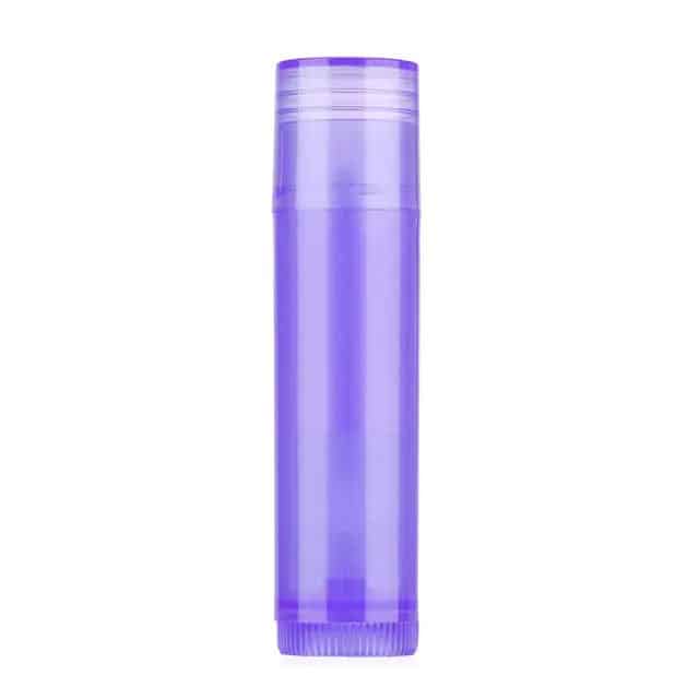 Lilla Transparent Læbepomade Hylster - Ideelt til Black Friday!
