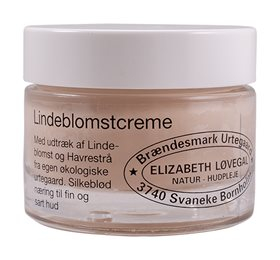 Elizabeth Løvegal Lindeblomst Creme 30ml - Hudpleje til Glød