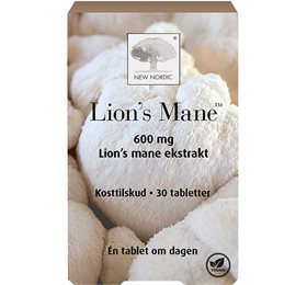 New Nordic Lion's Mane 600 Mg - Sundhedsboost til dig