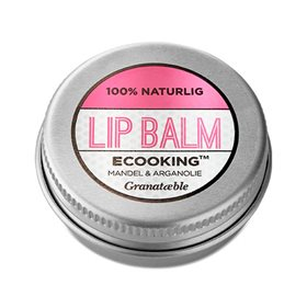 Ecooking Læbebalm med Granatæble - Plejende & Farvetone 15ml