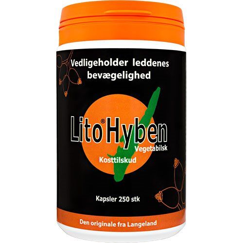 Lito Hyben Vegetabilsk Kapsler 500mg   250 Kapsler