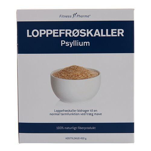 Loppefrøskaller Psyllium Fitness Pharma   450 Gram