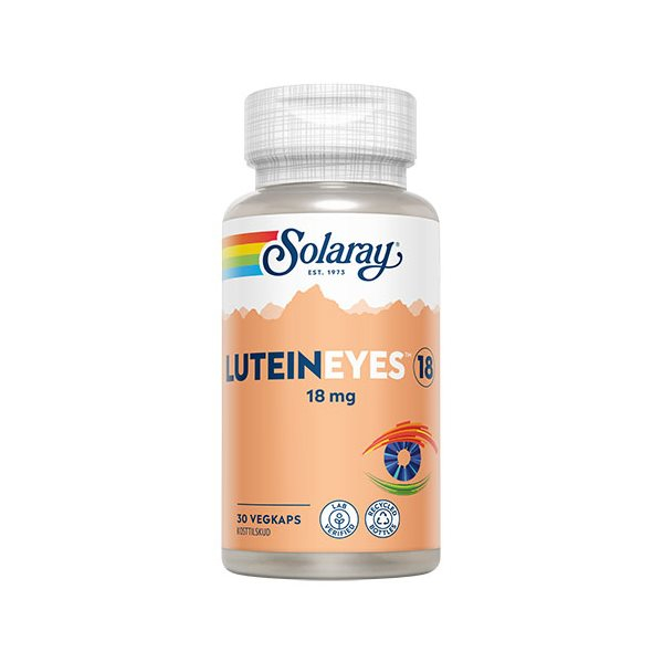 Solaray Lutein Eyes 30 Kap - Styrk dit syn naturligt!