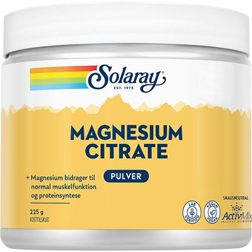Solaray Magnesium Citrate 225 G