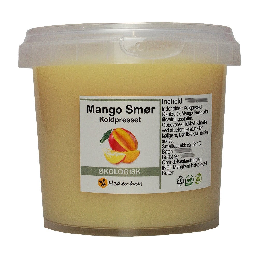 Økologisk Mango Smør – Luksus til Din Hudpleje 100g