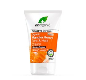 Dr. Organic Manuka Honning Fodcreme 125ml - Plej dine fødder!