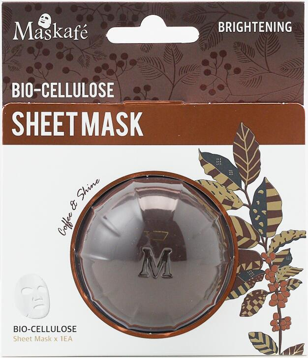 Maskafe Lysnende Ansigtsmaske i Bio-Cellulose