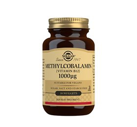 Solgar Methylcobalamin B12 1000 µg - Sundhedstabletter 30 stk.