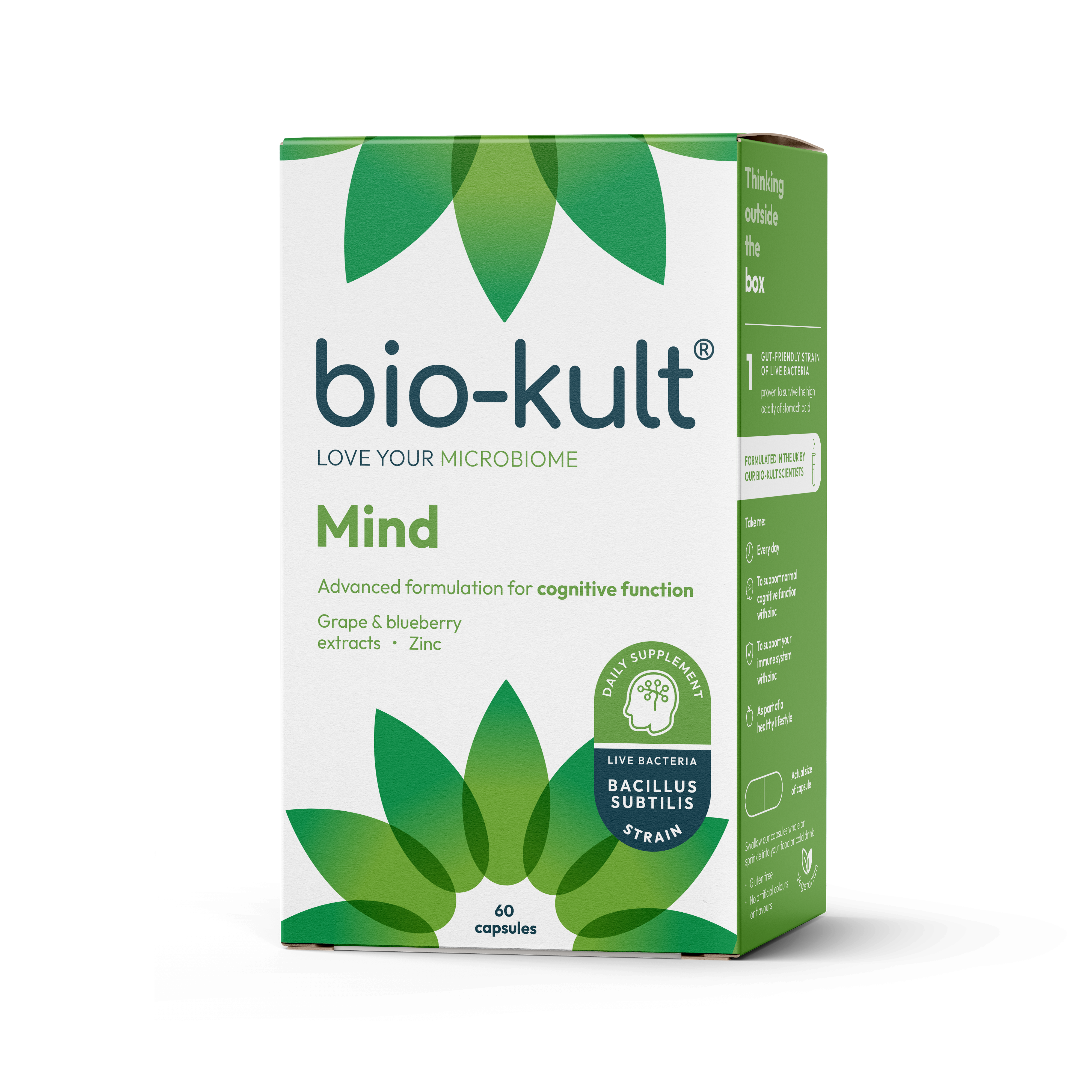 Bio Kult Mind 60 Kapsler   2 For 399