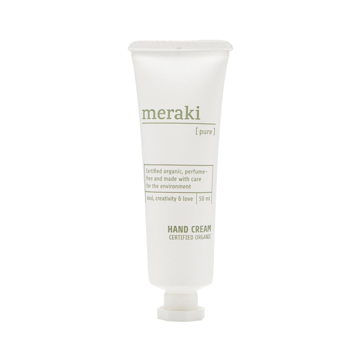 Meraki Håndcreme Pure 50 Ml – Økologisk Håndpleje til Daglig Brug
