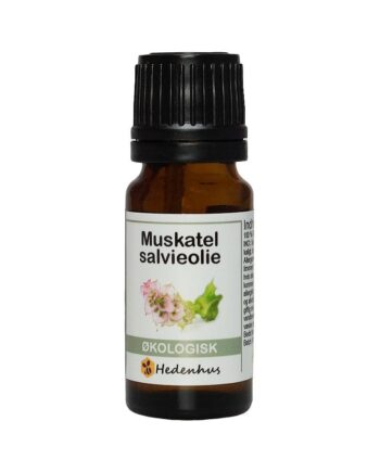 Økologisk Muskatelsalvieolie 250 ml – Glød og Velvære