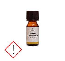 Fischer Muskel Opvarmende Olieblanding 10ml - Aromaterapi Til Muskelpleje