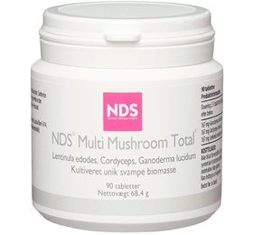 NDS Multi Mushroom Total 90 Tab - Naturligt Kosttilskud