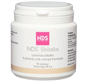 Nds Shiitake 90 Tab – Naturligt kosttilskud til immunsystemet