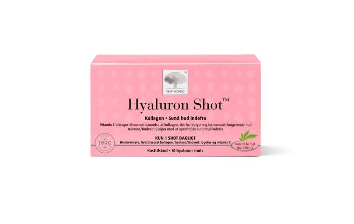 New Nordic Hyaluron Shot 10 x 15 ml - Skønhedstilbud!
