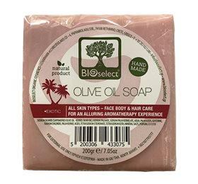 Bioselect Oliven Sæbe Exotic 200g – Luksus til Alle Hudtyper