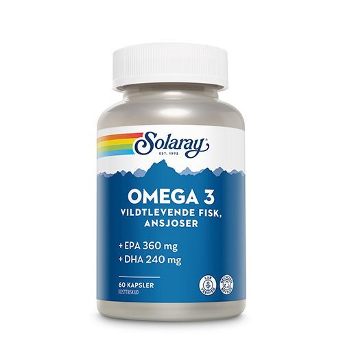 Solaray Omega 3   60 Kapsler