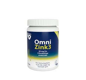 Biosym Omnizink3 - 100 Tabletter til Styrket Immunforsvar