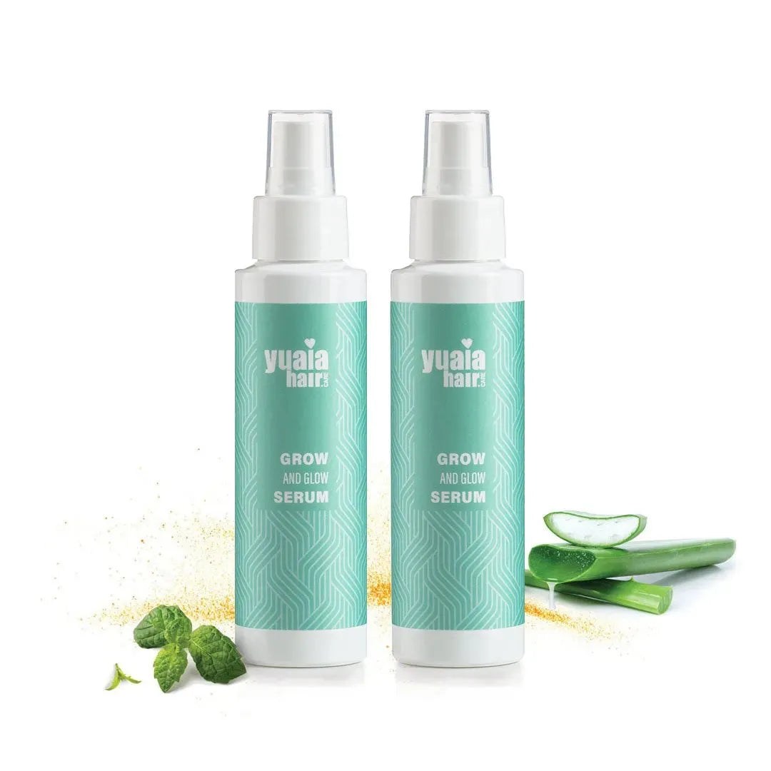 Grow And Glow Hårserum 100 Ml   2 Stk  Spar 10