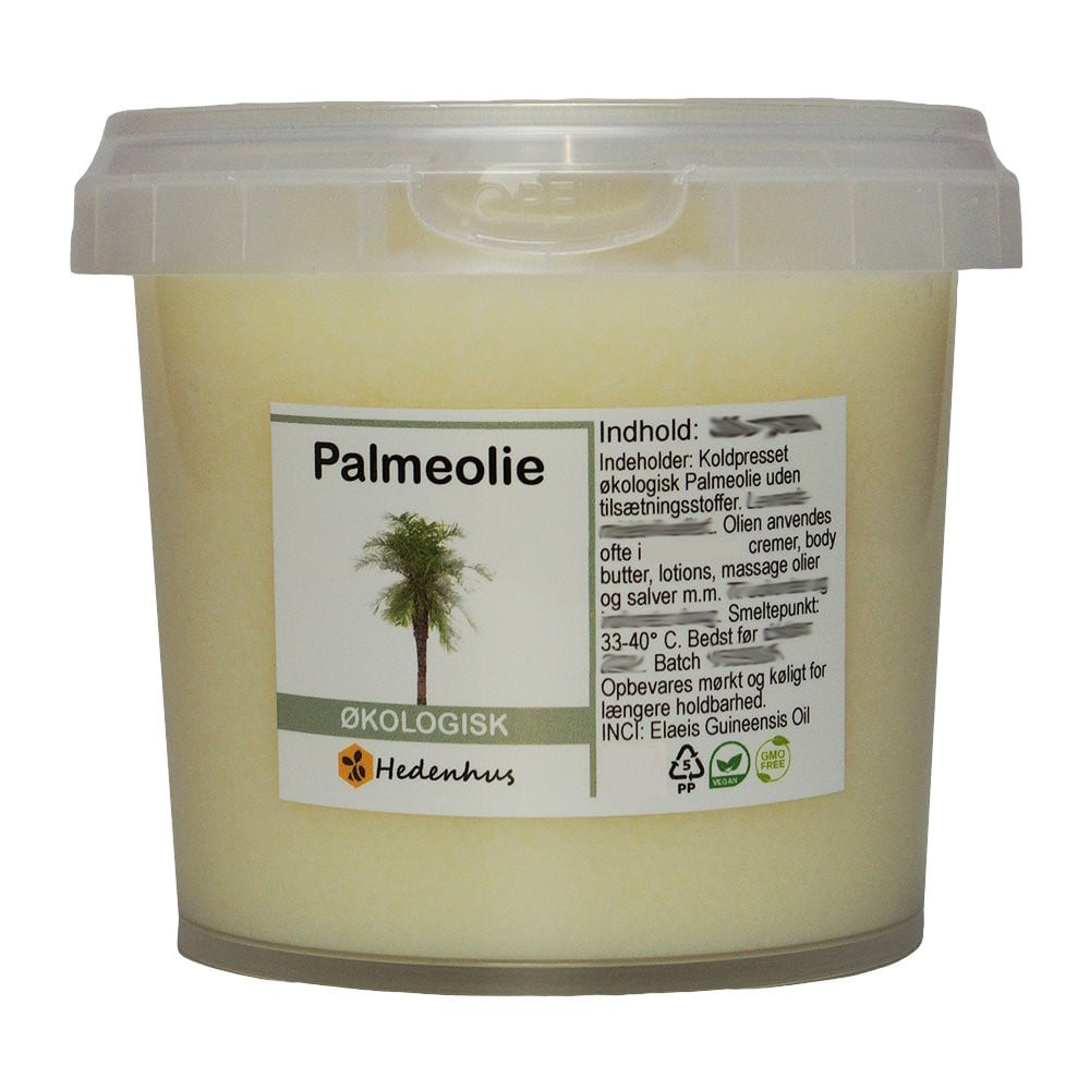 Økologisk koldpresset palmeolie 2,5 kg – Skønhedssalg!