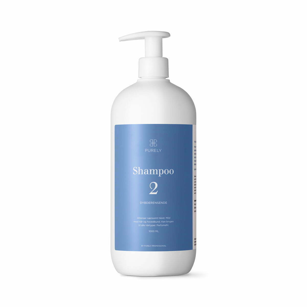 Purely Professional Shampoo 2 Dybderensende 1000 Ml