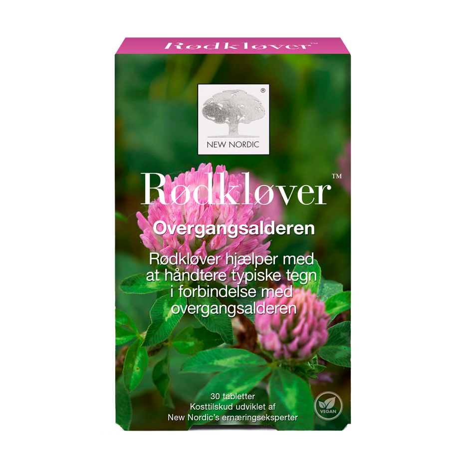 New Nordic Rødkløver – Kosttilskud til overgangsalderen
