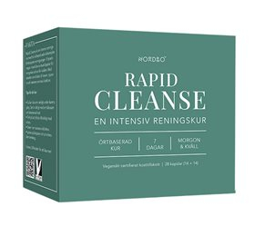 Nordbo Rapid Cleanse - Vegansk Detoxkur med 28 Kapsler