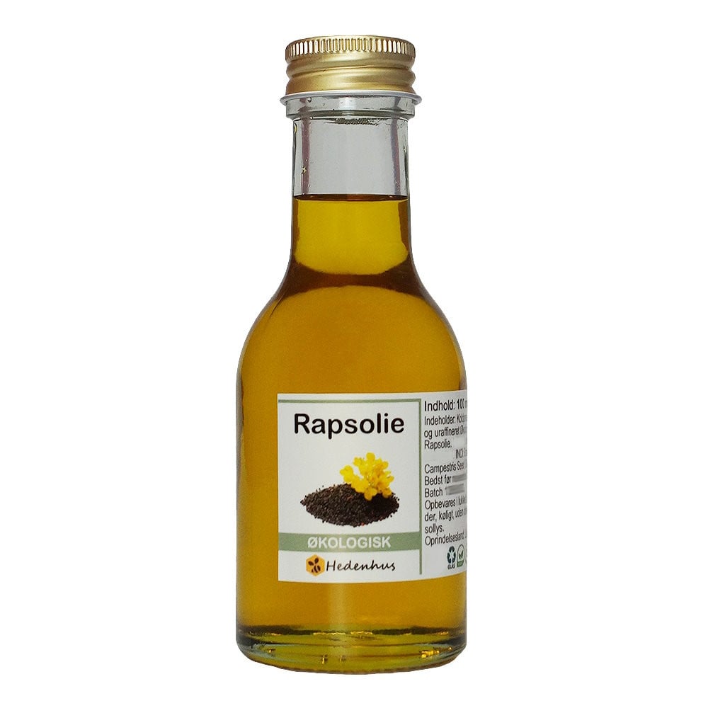 Økologisk Rapsolie 5 Liter - Naturlig Skønhedspleje!
