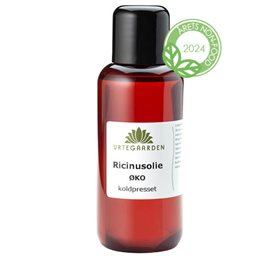 Økologisk Ricinusolie fra Urtegaarden - 100ml til skønhedsrutinen