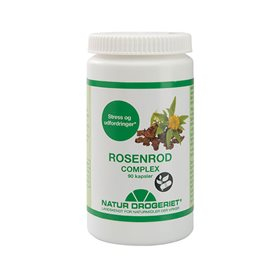 Rosenrod Bull 90 Kapsler - Adaptogen til Energi og Velvære