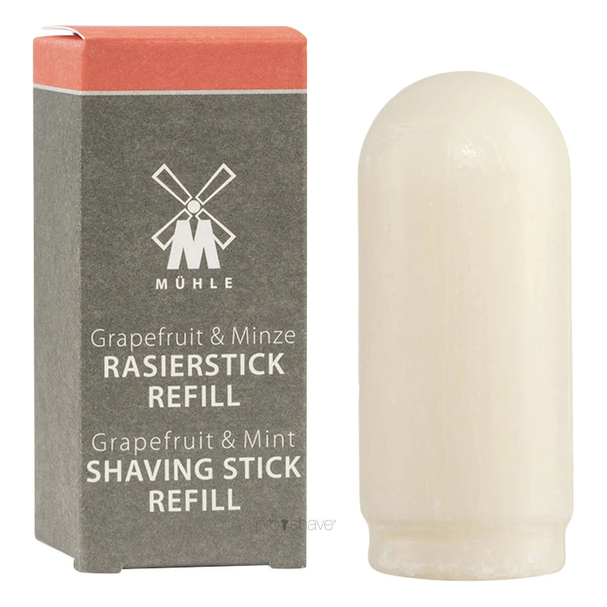 M? Hle Shaving Barbersæbe  Shavestick Refill  Grapefrugt   Mint  37 Gr