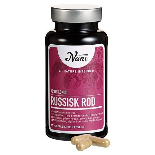 Nani Food State Russisk Rod   90 Kapsler