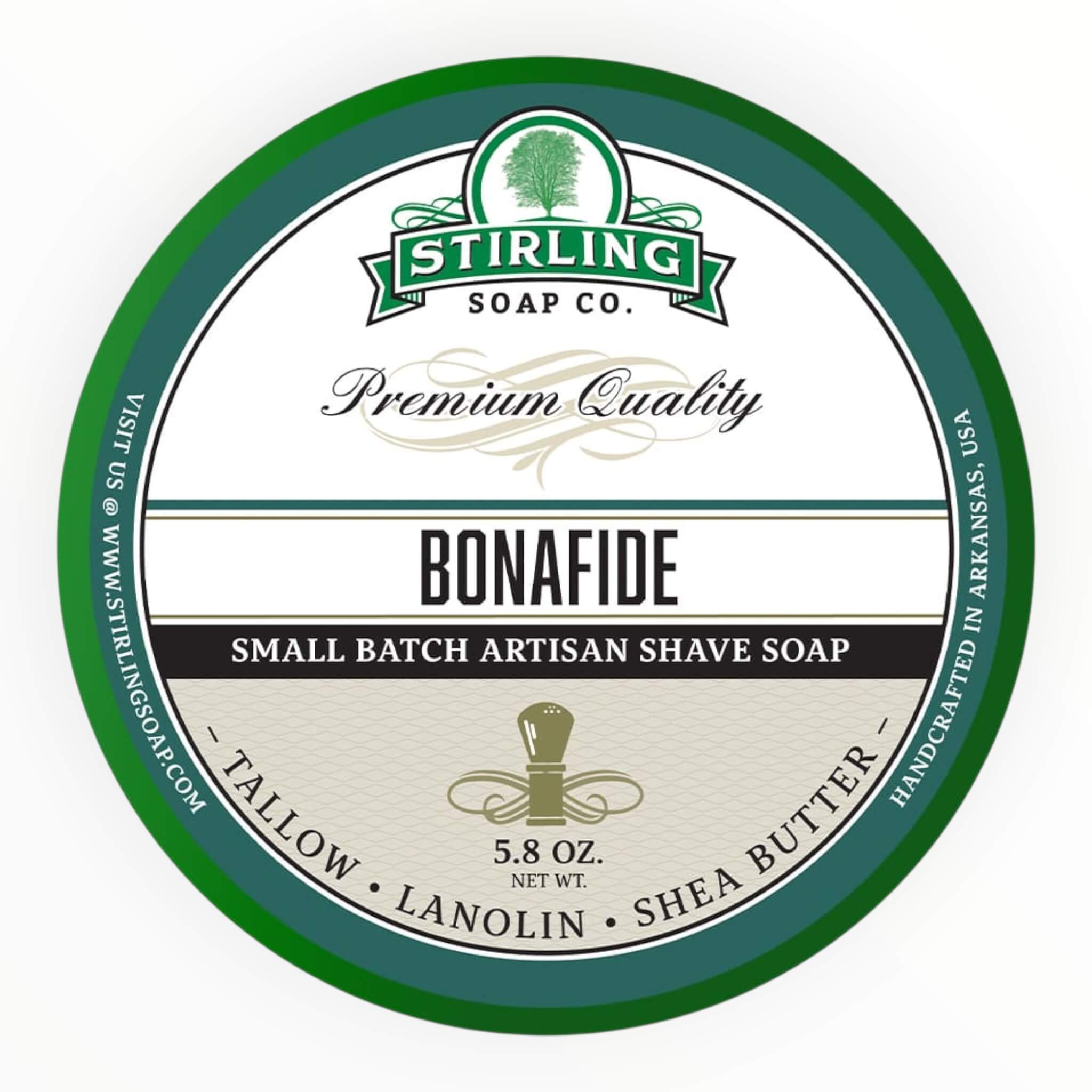 Stirling Soap Company Barbersæbe  Bonafide  170 Ml