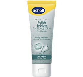 Scholl Eksfolierende Fodscrub 75 Ml - Glatte Fødder!