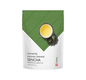 Clearspring Økologisk Sencha Grøn Te 90g - Frisk Smag