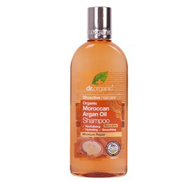 Dr. Organic Argan Shampoo 265 ml – Fugt til Tørt Hår