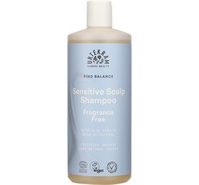 Urtekram Parfumefri Shampoo til Sensitiv Hovedbund 500ml