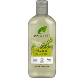 Dr Organic Tea Tree Shampoo 265 Ml - Rensende Pleje