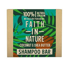 Kokos & Sheasmør Shampoo Bar - Naturlig Pleje 85g