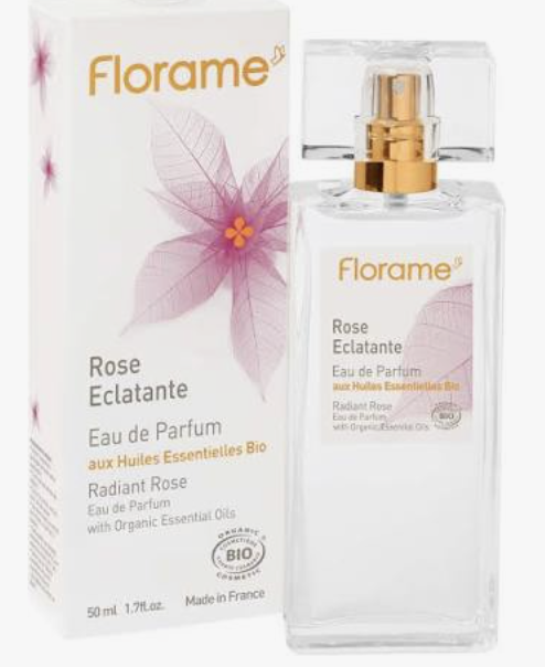 Florame Eau De Parfum Rose Éclatante 50ml - Skønhedstilbud!