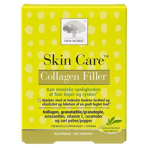 Skin Care Collagen Filler   300 Tabletter