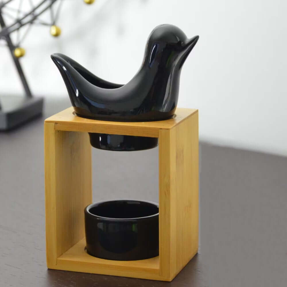 Elegant "Fuglen" Fyrfadslys Diffuser fra Hedenhus
