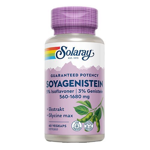 Solaray Soyagenistein   60 Kapsler