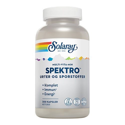 Spektro Multi Vita Min M  Jern Og K2   300 Kapsler